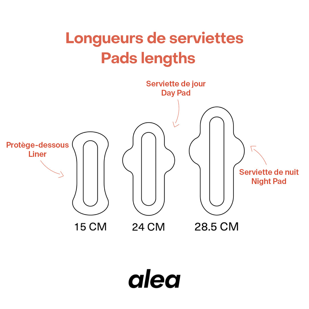 Protège-dessous Alea en coton biologique