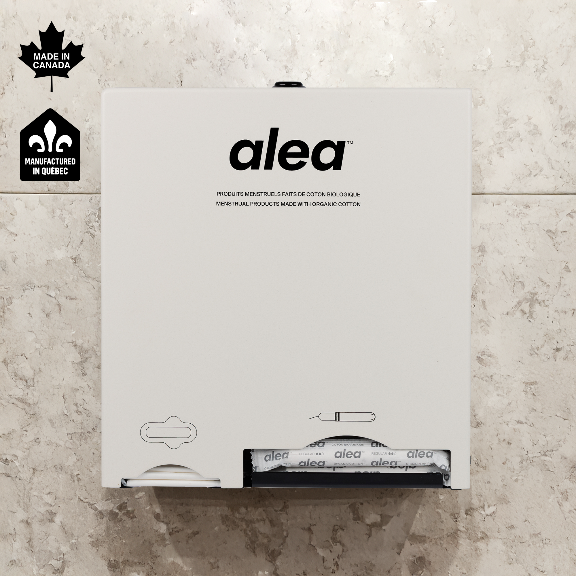 Distributrice Murale en Aluminium Alea