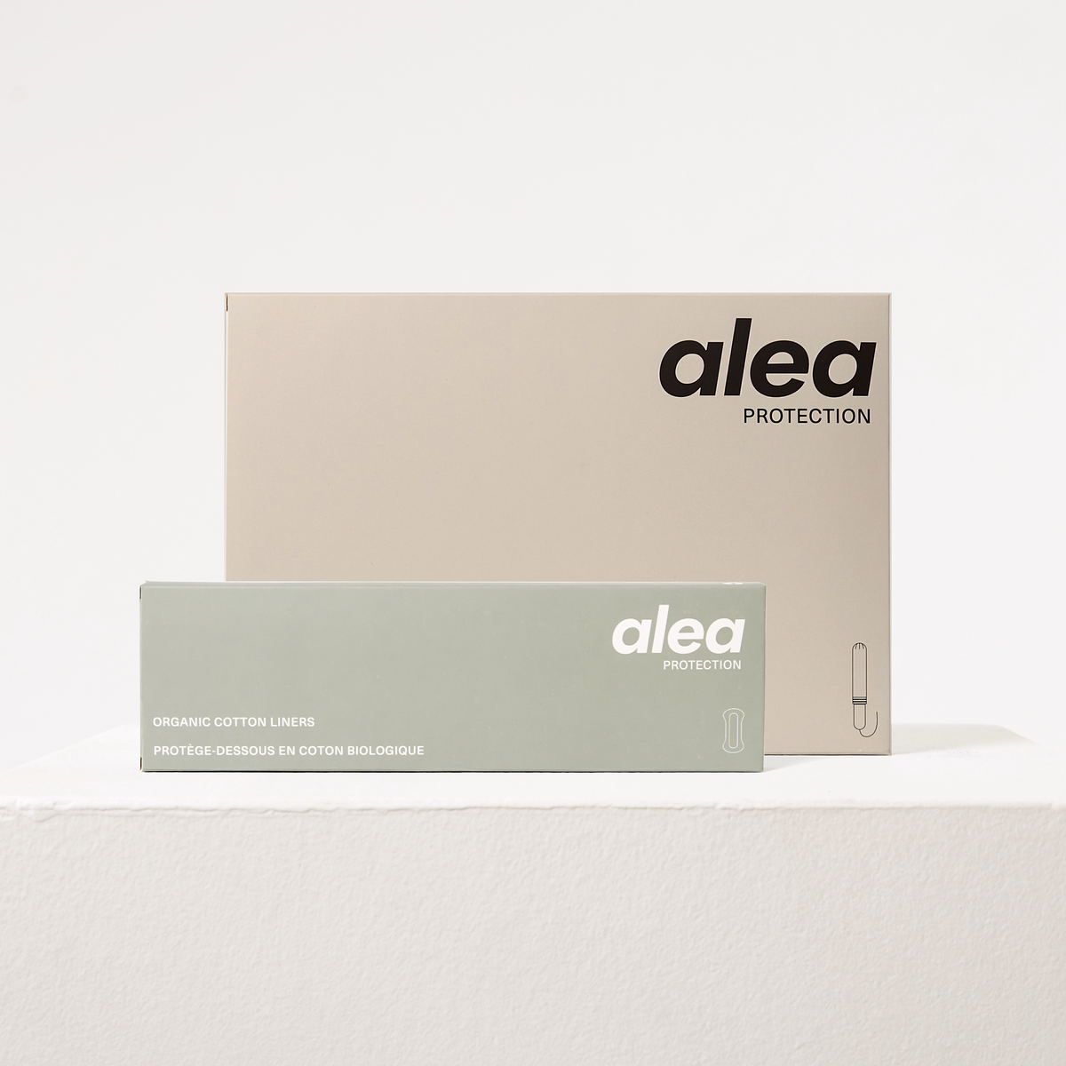 Tampons et serviettes en coton bio | Alea