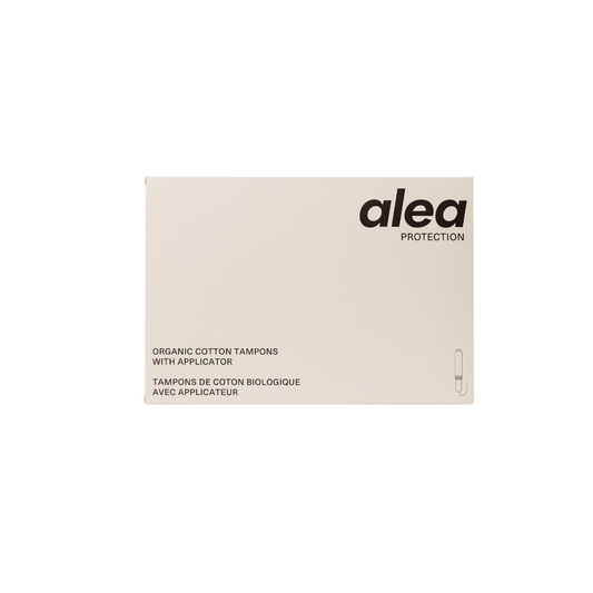 Alea Organic Cotton Tampons with Cardboard Applicator - Light